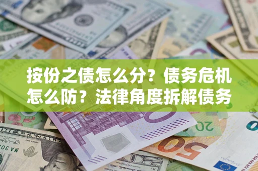 北京按份之债怎么分？债务危机怎么防？法律角度拆解债务分配与风险自保指南