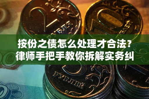 北京按份之债怎么处理才合法？律师手把手教你拆解实务纠纷