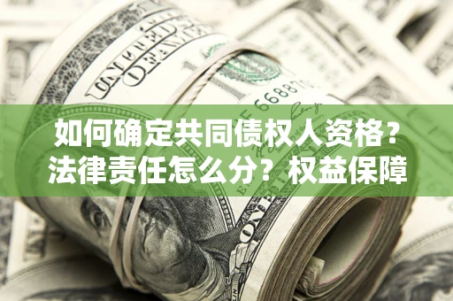 北京如何确定共同债权人资格？法律责任怎么分？权益保障技巧揭秘！