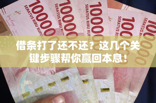 北京借条打了还不还？这几个关键步骤帮你赢回本息！