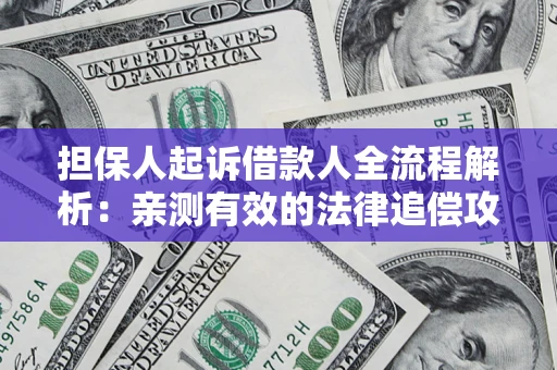 北京担保人起诉借款人全流程解析：亲测有效的法律追偿攻略
