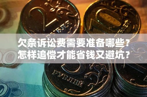 北京欠条诉讼费需要准备哪些？怎样追偿才能省钱又避坑？