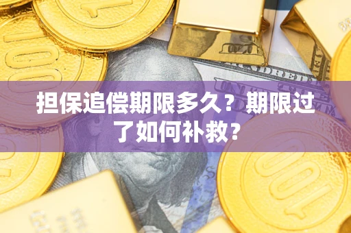 北京担保追偿期限多久？期限过了如何补救？