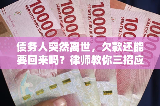 北京债务人突然离世，欠款还能要回来吗？律师教你三招应对