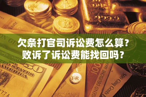 北京欠条打官司诉讼费怎么算？败诉了诉讼费能找回吗？