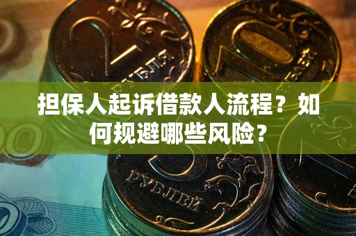 北京担保人起诉借款人流程？如何规避哪些风险？