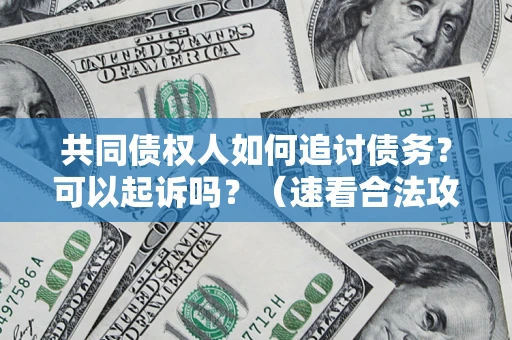 北京共同债权人如何追讨债务？可以起诉吗？（速看合法攻略）