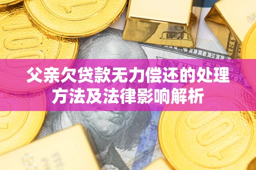 北京父亲欠贷款无力偿还的处理方法及法律影响解析